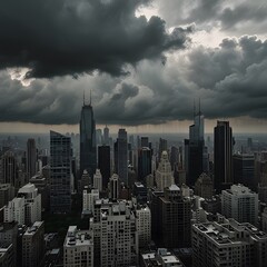 Fototapeta premium city skyline