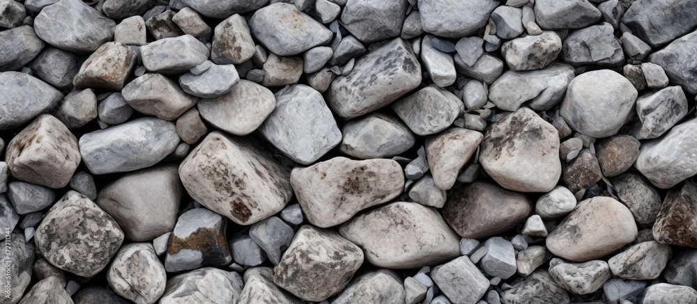 Poster detailed stone background in a closeup copy space image.