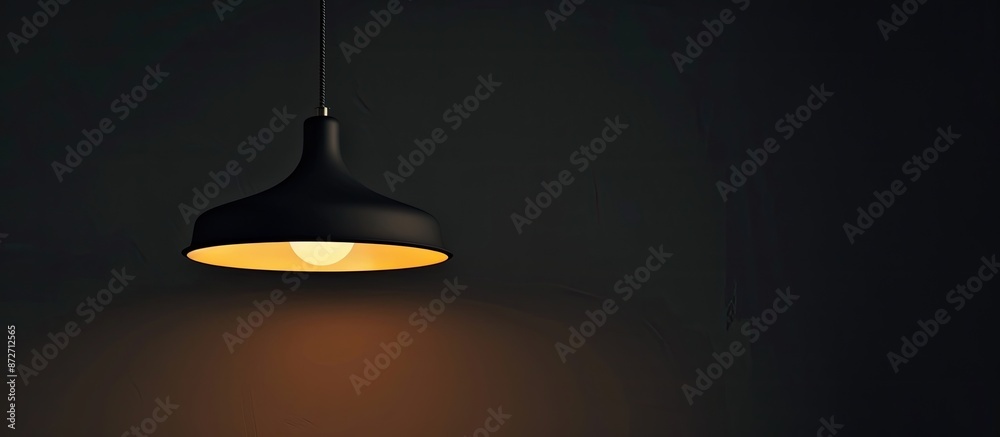 Fototapete Lamp. with copy space image. Place for adding text or design