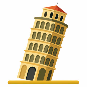 recommend clip art: leaning tower clipart cartoon Illustration drawing