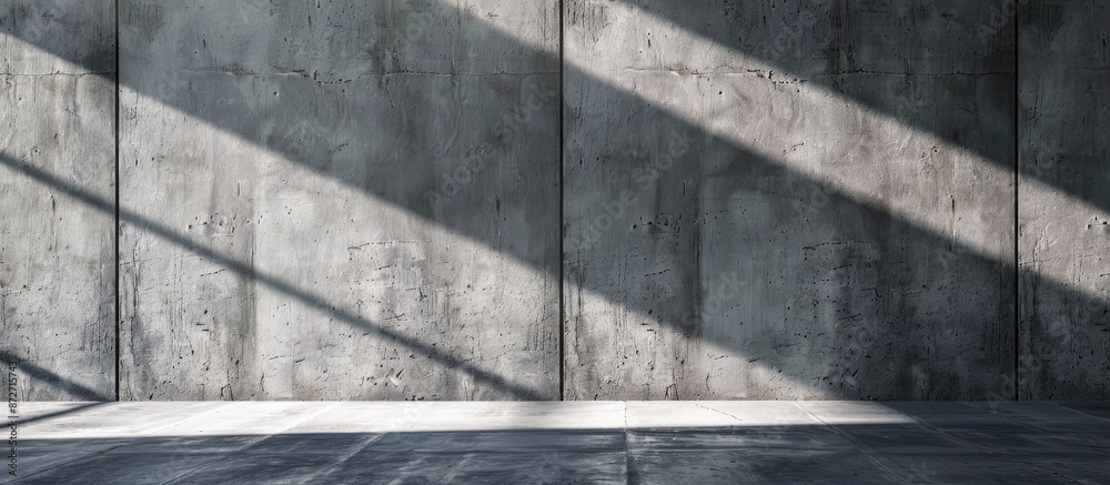 Fototapete backgrounds with light and shadow on concrete surfaces ideal for product display and banner designs 