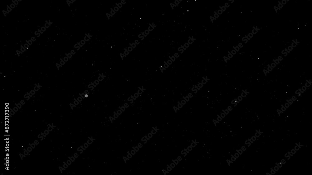 Wall mural particle glow trail bokeh with alpha channel. abstract golden line particles. element footage with a