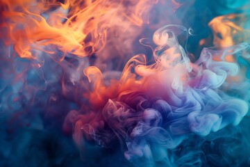 Obraz premium fire and smoke
