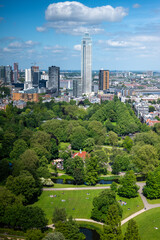 Obraz premium The city of Rotterdam in the Netherlands. 