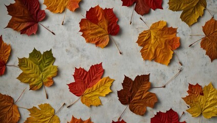 A poem inspired by a bouquet of vibrant autumn leaves  ai_generated