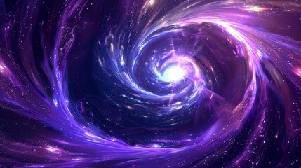 Cosmic Vortex of Light and Color