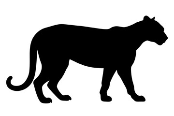 silhouette of a lion , cheetah vector illustration, cheetah silhouette, animal silhouette isolated vector Illustration, png, Funny cute cheetah, Jumping cartoon Pats