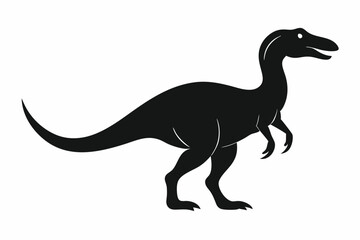 dinosaur illustration , dinosaur vector illustration, dinosaur silhouette, animal silhouette isolated vector Illustration, png, Funny cute dinosaur, Jumping cartoon Pats