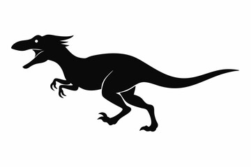 dinosaur illustration , dinosaur vector illustration, dinosaur silhouette, animal silhouette isolated vector Illustration, png, Funny cute dinosaur, Jumping cartoon Pats