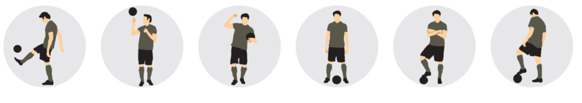 football player set