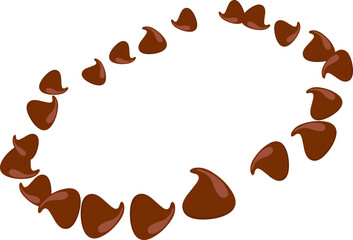 Chocolate Chips Illustration