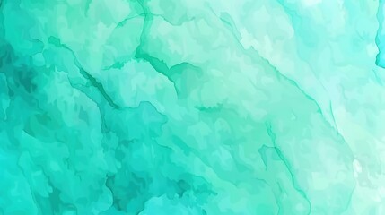 Obraz premium Abstract green and blue watercolor background for a refreshing and artistic touch.