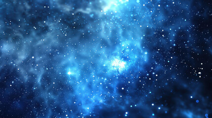 Stunning galaxy illustration with sparkling stardust and radiant stars, perfect for backgrounds.