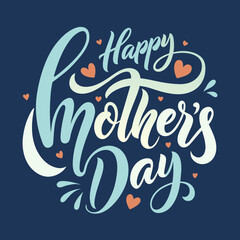 Happy Mother's Day Handwriting Expressing Love in Text