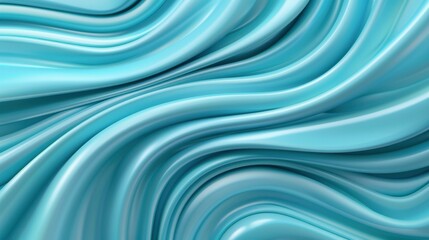 Fototapeta premium Stunning 3D rendering of abstract light blue texture wallpaper.