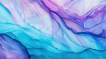 Fototapeta premium Abstract marble texture with alcohol ink colors. Perfect for backgrounds or prints.
