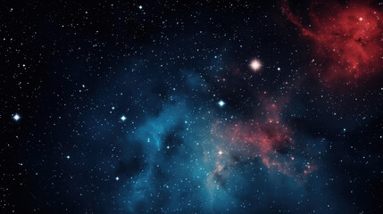 Naklejka premium Explore the captivating mystery of the Galactic Core enveloped in enigmatic cosmic darkness.