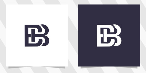 Letter bb logo design vector © euforia