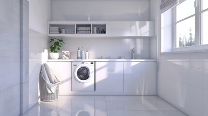 Modern Laundry Room Interior Design