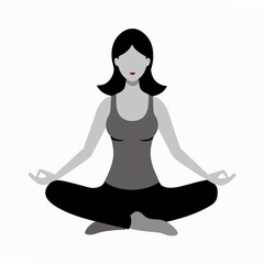  Women Yoga Poses on White Background: Enhancing Wellness and Flexibility