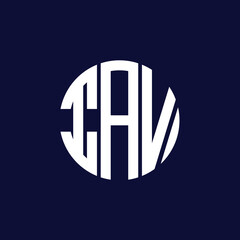 iav circle logo design