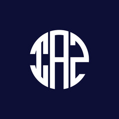 iaz circle logo design