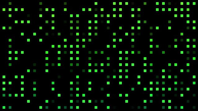 technology digital mosaic grid shape background