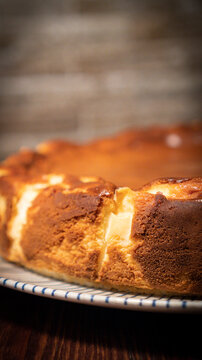 tarta horneada de queso dulce postre