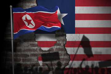 Relations between liberia and north korea