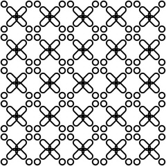 Fototapeta premium Batik Geometric Seamless Patterns Collection