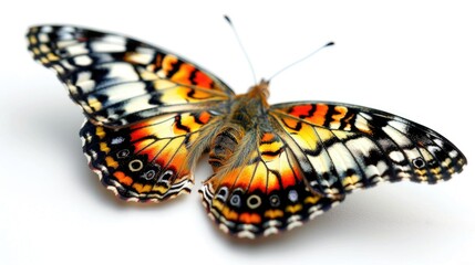 Obraz premium Beautiful butterfly isolated on white