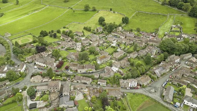 Village of Kettlewell, Wharfedale, North Yorkshire, England