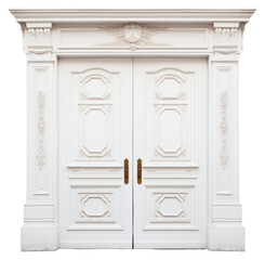 Obraz premium PNG Door cupboard white background architecture.