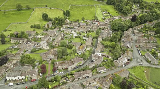Village of Kettlewell, Wharfedale, North Yorkshire, England