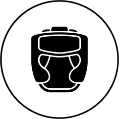 Boxing Helmet Icon