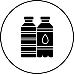 Water bottles Icon