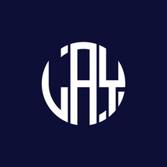 lay circle logo design