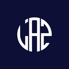 laz circle logo design