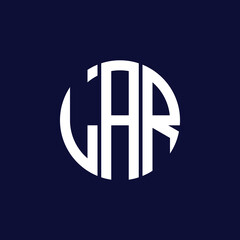 lar circle logo design