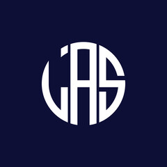 las circle logo design