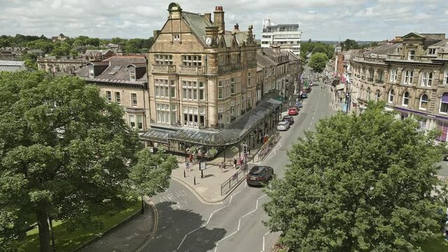 Bettys Cafe Tea Rooms in Montpellier Quarter, Harrogate, North Yorkshire, England