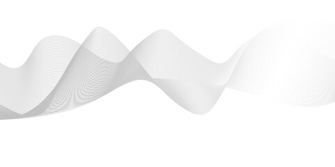 Vector Technology digital wave background concept. Background lines wave abstract stripe design. White background mesh soft blend.	
