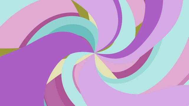 psychedelic line pop candy wave curl background