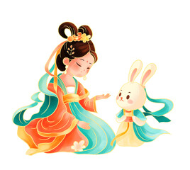 Mid-Autumn Festival Illustration