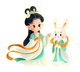 Mid-Autumn Festival Illustration