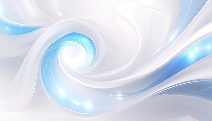 abstract glass design  on a white background