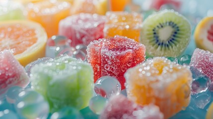 Frozen Fruit Cubes