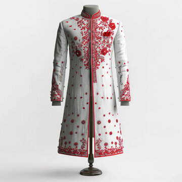 indian groom stylish wedding sherwani