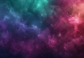 Obraz premium Vibrant Galaxy Background with Stars and Nebulae