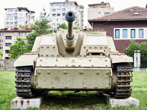 German Assault gun StuG III in museum